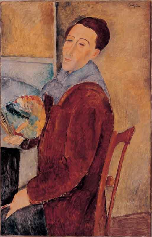 Amedeo Modigliani Self portrait Spain oil painting art